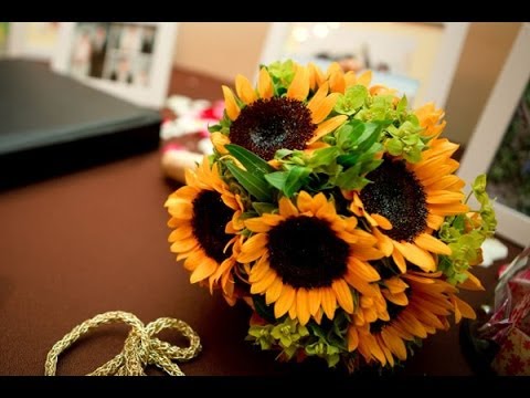 3 cách cắm hoa đơn giản với Hoa Hướng dương (Sunflowers)